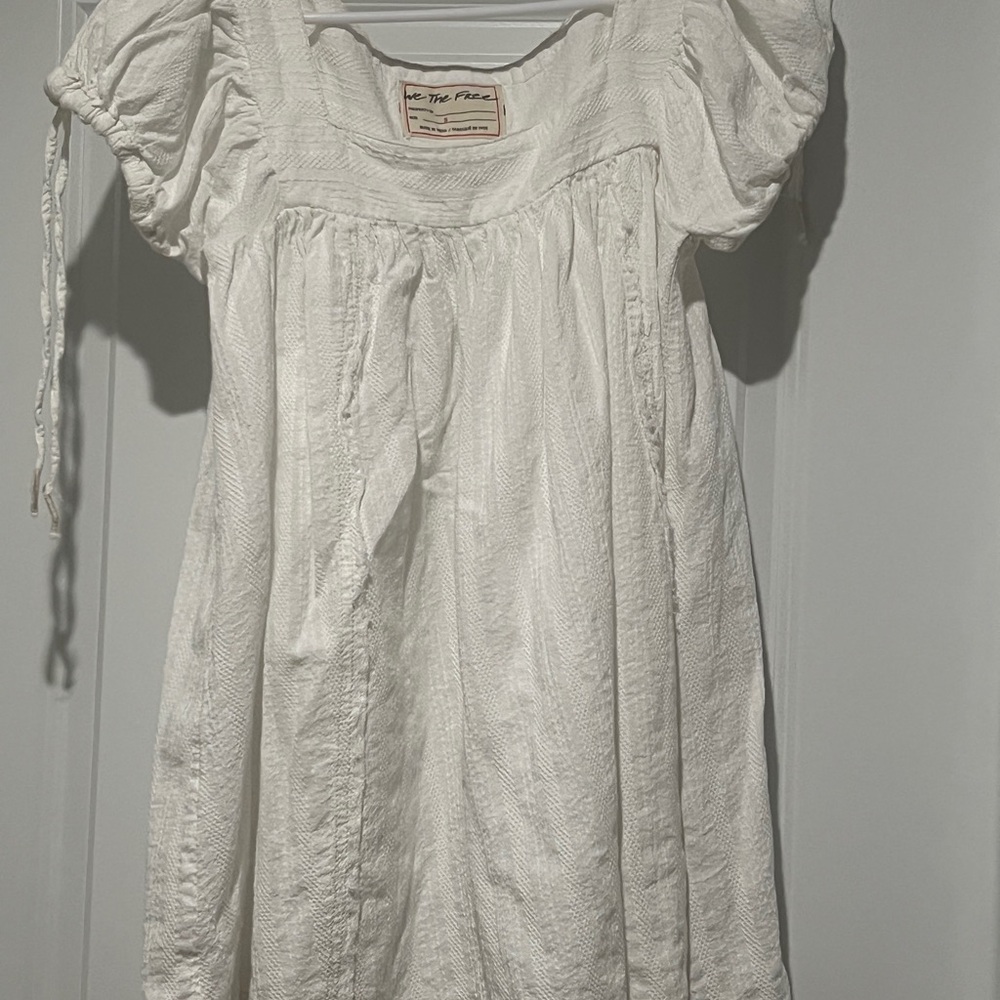 We The Free- Free People White Mini Dress - Picture 4 of 7